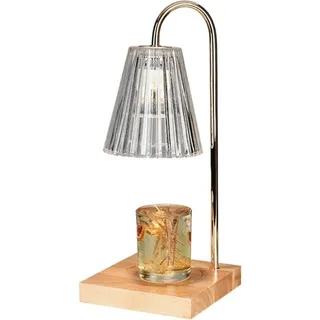 Kcvv - Kerzenwärmer, Brenner, Schmelzlampe, Duftlampe, Holzsockel, Nachtlicht, Kerzenhalter, Ornamente für Tischdekoration, Büro, Zuhause, Yoga-Raum