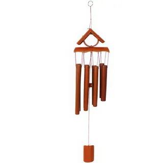 Yudu Windspiel Klangspiel Windspiel Klangröhren FengShui Glücksbringer Bambus