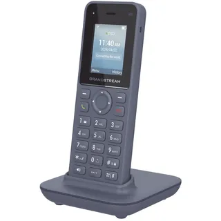 Grandstream WiFi-Handset WP816 Schnurloses Wi-Fi-IP-Telefon mit integriertem Dualband 802.11a/b/g/n/ac/ax und 6 Stunden Sprechzeit.