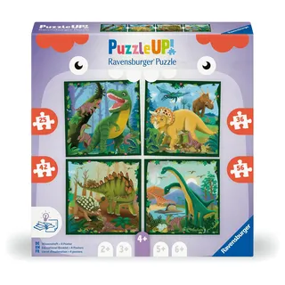 Ravensburger Kinderpuzzle 25, 36, 42, 56 Teile - Puzzle UP! Dinosaurier