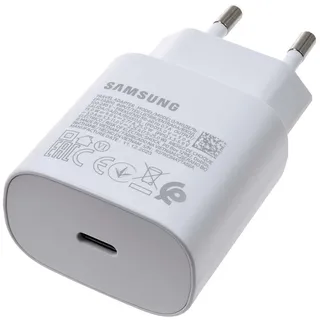 Samsung 25W USB-C Schnelllader, EP-TA800, Bulk, Weiß