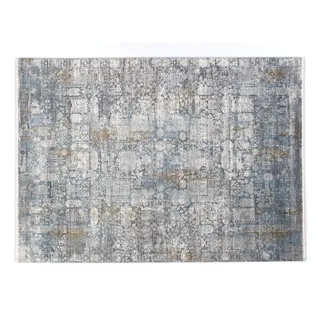Musterring Sinfonia Webteppich 160 x 230 cm Blau/Grau
