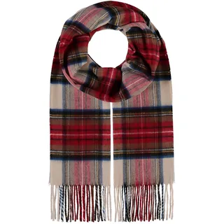 Giorgio Rimaldi Schal 30 x 180 cm - Weicher als Kaschmir - Made in Germany - Schal kariert für Damen und Herren - Perfekt für Herbst und Winter Irish Cream - Einheitsgröße