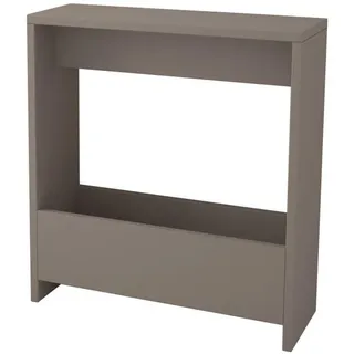 Livetastic Beistelltisch Riga, Beige, Holzwerkstoff, rechteckig, 20x60x55 cm, Stauraum, einfacher Aufbau, Wohnzimmer, Wohnzimmertische, Beistelltische