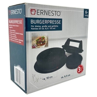 ERNESTO Burgerpresse Set 6-teilig Burgerbunformen spülmaschinengeeignet BPA-frei