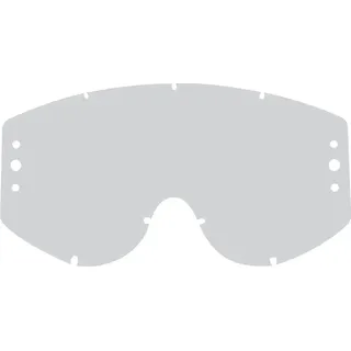 Rip 'N Roll Helmvisier Polywel/Rnr Superlens + Roll Off 100% Goggles weiß