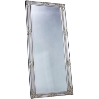 dasmöbelwerk Wandspiegel LC Home Wandspiegel Silber 180 x 80 cm, Spiegelfläche mit edlem Facettenschliff silberfarben