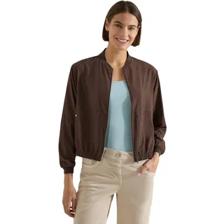 Cecil Damen 2117749 Blouson in Unifarbe mit Zipper (1er Pack) - M