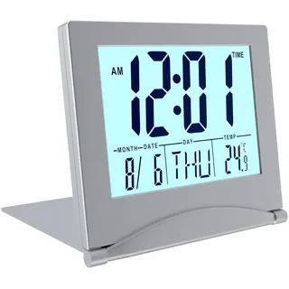 MMobiel Digitaluhr grau