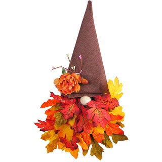 Sharplace Herbstkranz, künstliche Girlande, Ornament, zum Aufhängen, Foto-Requisiten, Herzstück, anhänger, Blume, dekorativ für, Innenbereich,