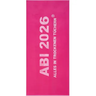 Egeria ABI 2026 Strandtuch 75 x 180 cm pink