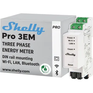 Shelly Pro 3EM, 120A, Strommesssensor (213530)