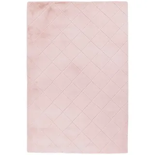 Padiro Imala 125 Hochflorteppich 80 x 150 cm Rosa