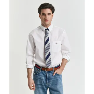 GANT Oxford Regular Fit Langarmhemd White XL