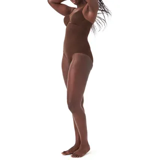 SPANX Shapewear für Damen Tummy Control High-Waisted Power Panties (Regular und Übergröße), Chestnut Brown, 1X - XXL