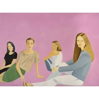KEYGEM Berühmte Alex Katz Pop Art Wandkunst Poster Druck Wanddekoration 50x70cm Rahmenlos