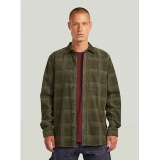 G-Star One Pocket Regular Langarmhemd Mehrfarbig M