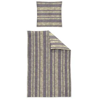 Irisette Bettwäsche Alpaka 8468, Flanell, 2 teilig, hochwertig grau
