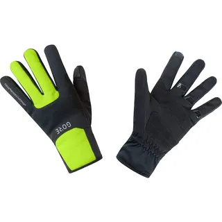 Gore Wear M Gore Windstopper Thermohandschuhe black/neon yellow 3XL