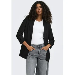 ONLY Longblazer ONLKALINA 3/4 OPEN BLAZER CC TLR Materialmix, loose fit schwarz M (38)