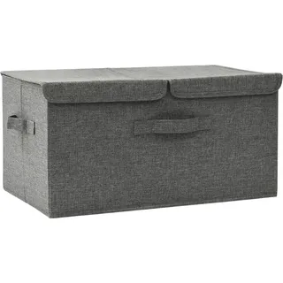 vidaXL Aufbewahrungsbox 50 x 30 x 25 cm 1-tlg. anthrazit