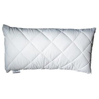 Ultes Federbettdecke + Kopfkissen Visco-Flocken-Kissen Viva weiß, 40 x 80 cm weiß