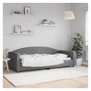 vidaXL Tagesbett 90 x 200 cm Dunkelgrau