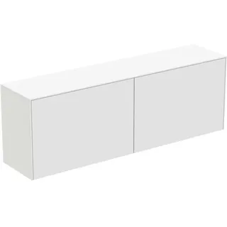 Ideal Standard Waschtisch-Unterschrank T4331Y1 ohne Ausschnitt, 2 Auszüge, 160 x 37 x 55 cm, Weiß matt lackiert