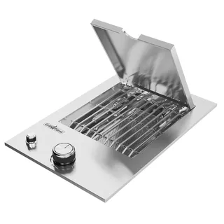 Grillfürst Einbau Infrarotbrenner Drop-In für Outdoor Küche - Hochleistungs Infrarot Grillbrenner aus Edelstahl, Sizzle Zone zum scharfen Anbraten - BBQ Einbau Zubehör
