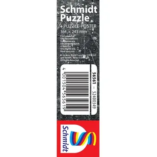 Schmidt Spiele Schmidt 56561 - Jurassic World, Chaos Theory, Eine neue Ära, Puzzle mit Poster, 100 Teile aus NATPAX® Graspappe