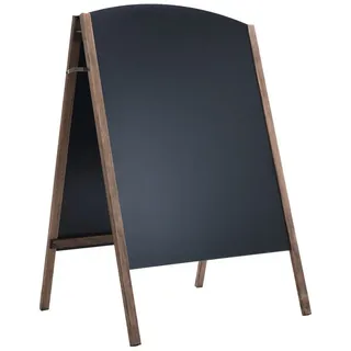 Costway Kundenstopper klappbar 101x65cm, Werbetafel, Werbeaufsteller, Gehwegaufsteller, Kreidetafel, Aufsteller