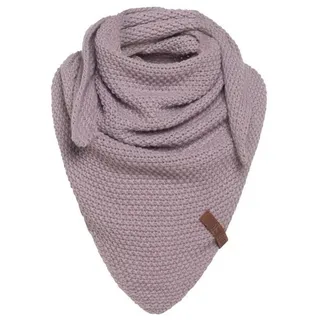 Knit Factory - Coco Dreiecksschal Junior - 140x60 cm | Mädchen Strickschal mit Wolle - Halstuch für Kinder - Kinderschal - Umschlagtücher - Kinder Winterschal - Dreieckstuch - XXL
