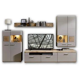 Stella Trading Wohnwand FUN PLUS | (B/H/T) ca. 320.00x205.00x47.00