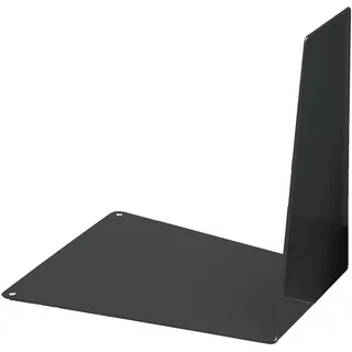Alco Buchstütze Metall 125x140x145 mm Schwarz 2 St.