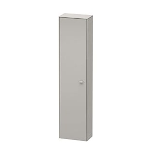 Duravit Brioso Hochschrank BR1320L0707 420x1770x240mm, Betongrau Matt, Tür links