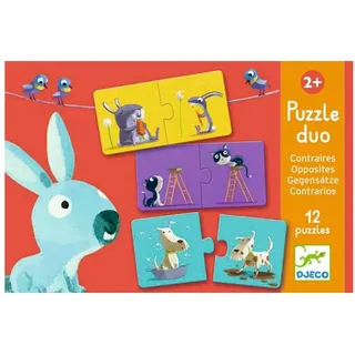 Djeco Puzzle duo/trio Puzzle Duo Gegensätze