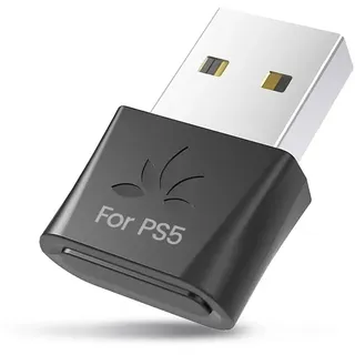 Avantree DG80-Gaming - USB-Bluetooth-Adapter für PS5 mit aptX Adaptive | Qualcomm-Chip, aptX HD, geringe Latenz und 30 m Reichweite, Audio-Transmitter für kompatible Bluetooth-Kopfhörer