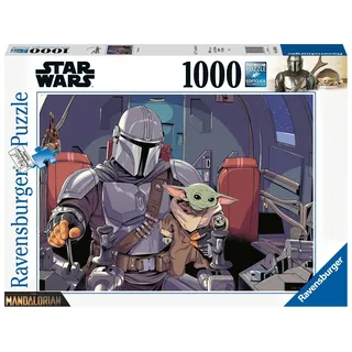 Ravensburger Puzzle Ravensburger Puzzle 16565 - The Mandalorian - 1000 Teile Star Wars ..., Puzzleteile