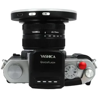 Yashica LED Ringlicht mit 49 mm Ringadapter