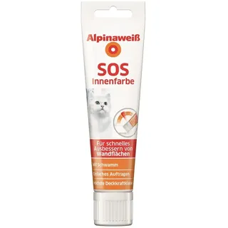 Alpina SOS Innenfarbe Weiß matt 0,1 l
