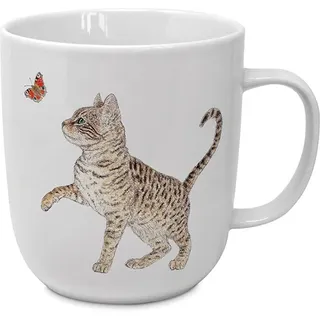 ppd Jumbotasse "Céline" in Weiß - 400 ml