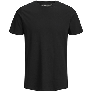 JACK&JONES Herren T-Shirt Vorteilspack - JJEORGANIC BASIC TEE O-NECK, Kurzarm, Bio-Baumwolle Weiß/Marineblau/Schwarz 2XL 6er Pack (2x3P)