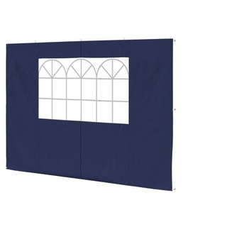 Seitenwand-Fenster für Faltpavillon Basic und Premium | wasserabweisend, blau | paramondo Pavillon Seitenteil