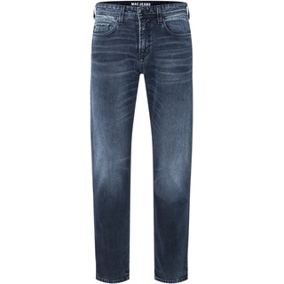 Regular-fit-Jeans MAC "Ben" Gr. 32, Länge 32, blau (blue black authentic) Herren Jeans Regular Fit