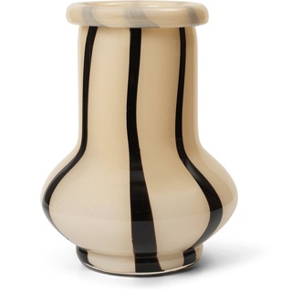 ferm LIVING - Riban Vase, H 24 cm, cream
