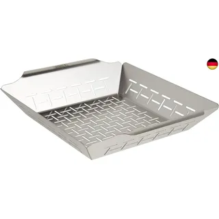 Weber 6434 Grillkorb aus Edelstahl, 30x35 cm, für Q-300/-3000-Serie und größere