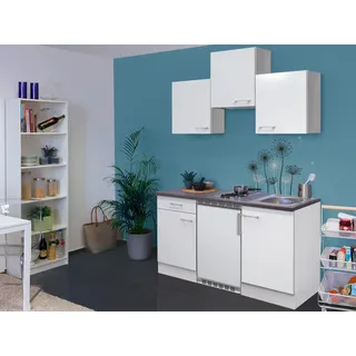 Flex-Well Küchenzeile Lucca 150,5 cm Weiß