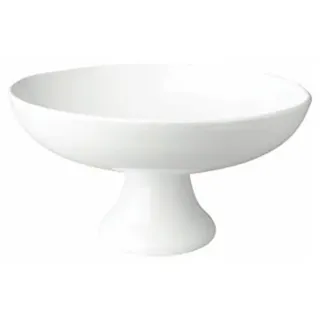 ASA 4789147 Obstschale - Schale auf Fuß - Keramik - weiß Ø 33 cm Höhe 17 cm