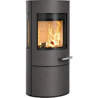 HAAS + SOHN Kaminofen "VITUS.l MOONLIGHT, Exklusiv, Lieferung bis ins Wohnzimmer", Energieeffizienz: A+ (A++-G), grau, Kaminöfen, NEU in der Farbe Moonlight grau