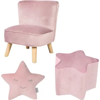 roba Kindersessel Lil Sofa rosa